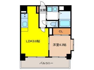 ラシュール・イン大橋南の物件間取画像